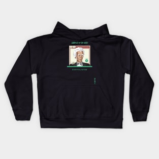 USD000025 - Andrew Jackson, hamster eating popcorn on a pianist Series 6 Kids Hoodie